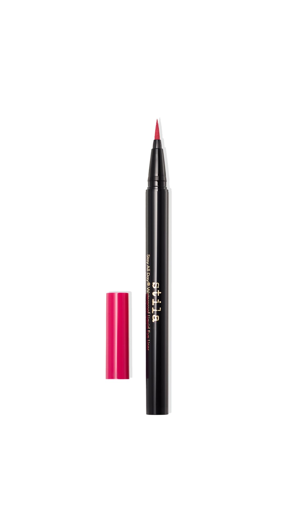 stila Waterproof Liquid Eye Liner, Stay All Day Makeup with Fine Brush Tip Lasting Satin Finish, Smudge-Proof & Transfer-Resistant