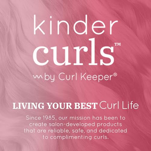 Curl Keeper Magic Mist Detangler Spray - Water-Based Leave-In Conditioner for Kids' Curly Hair, 3.4 Fl Oz