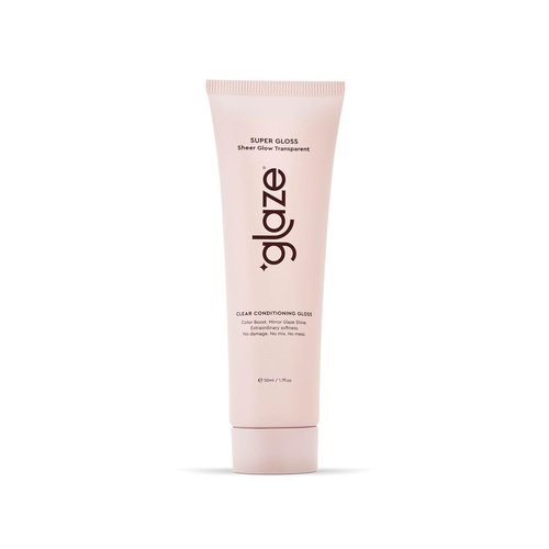 Glaze Supergloss Clear Hair Gloss Mini - Adds Mirror Shine, Smooths & Revives Damaged Hair - 1.7 oz Travel Size