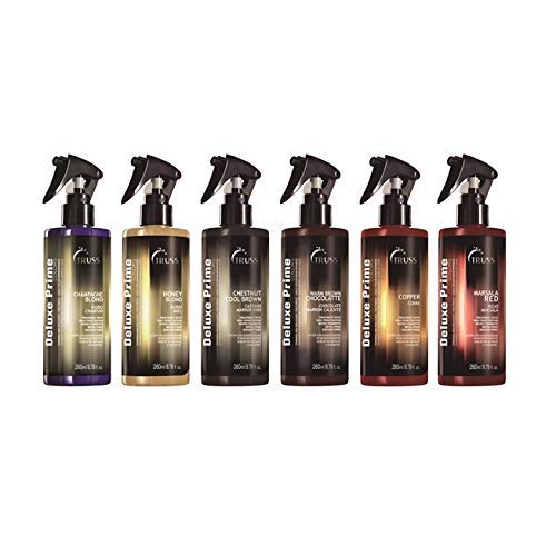 TRUSS Purple Hair Spray | Blonde Toner & Lightening Spray - Deluxe Prime Champagne Blonde (8.79 Oz)