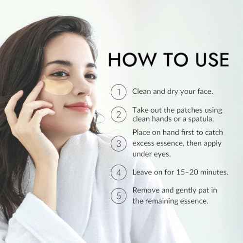 MIZON Under Eye Patches for Puffy Eyes & Dark Circles, 24K Gold & Snail Mucin, 60 Pcs ? Anti-Wrinkle Collagen & Peptide Formula ? Moisturizing Korean Eye Mask for Elasticity