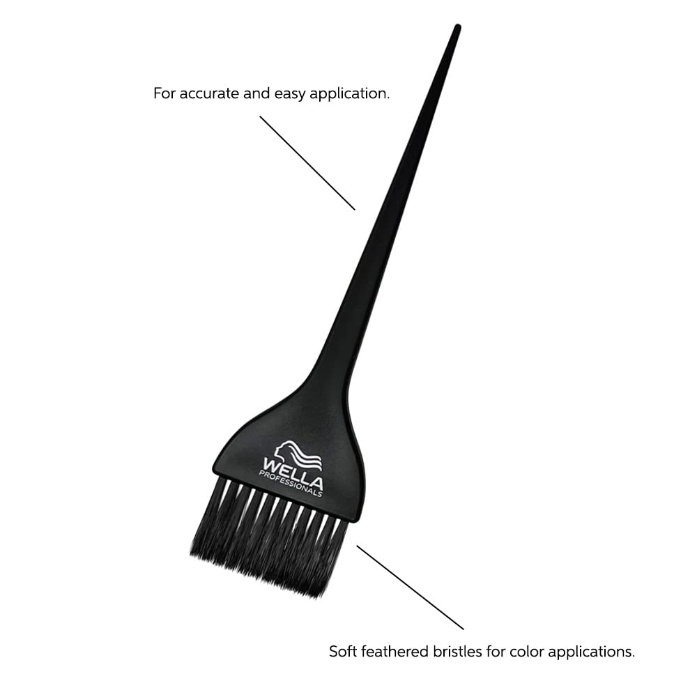 Wella Professionals Color Brush - Black for Easy Mixing & Application | Ideal for Professionals & Home Use