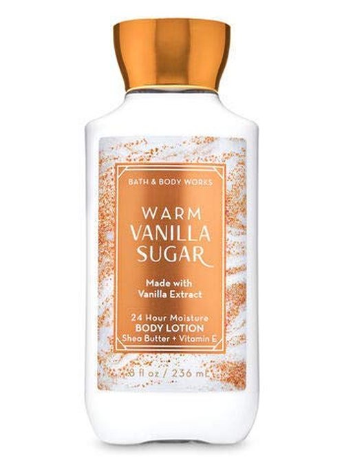 B & Body Works Warm Vanilla Sugar - Full Size Set - Shower Gel, Body Lotion, Fine Fragrance Mist
