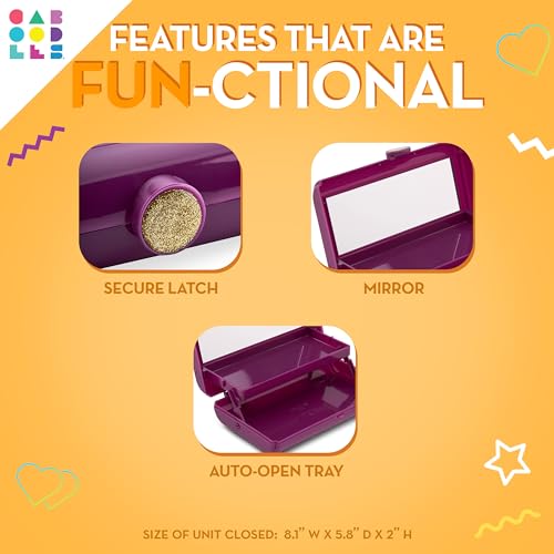 Caboodles Women's Makeup Case, Mustard