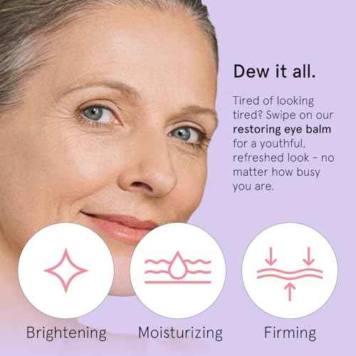 grace & stella Under Eye Brightener Balm Stick - Travel Size Toiletries - Retinol & Caffeine Eye Cream for Dark Circles, Puffiness, Wrinkles - Restore and Hydrate - Vegan Skincare (0.13oz / 3.5g)