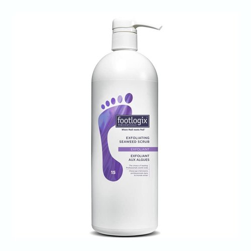 Footlogix Exfoliating Seaweed Scrub - Deep Cleanse & Revitalize Skin | 32 Fl. Oz.