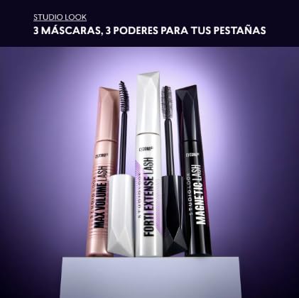 Studio Look Max Volume Lash Mascara - Waterproof Formula for Dramatic Volume | Black 8g / 0.28 oz.