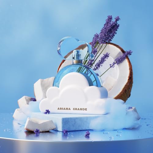 Ariana Grande Cloud Eau de Parfum – Warm Gourmand Fragrance for Women – Women's Perfume with Notes of Lavender, Coconut, Vanilla & Pear – Travel Size – 0.33 Fl Oz