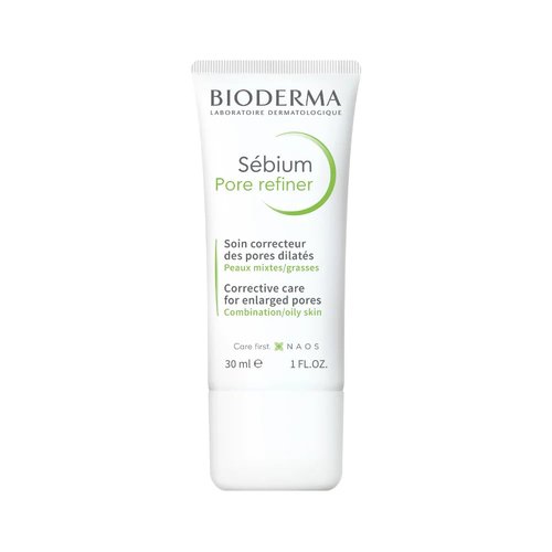 Bioderma Sébium Pore Refiner Cream - Pore Minimizer & Makeup Primer for Oily, Acne-Prone Skin