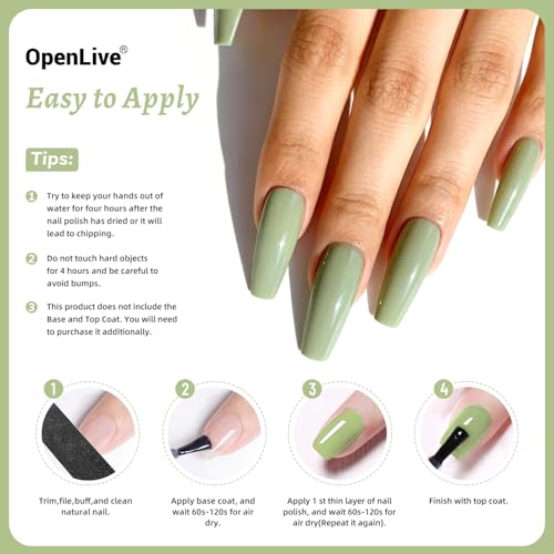 OpenLive 18ml Rose Red Nail Polish Large Volume Quick Dry Nail Polish, Long Lasting Shine, Fingernail Toenail Nail Art DIY Home Travel Nail Art Gift