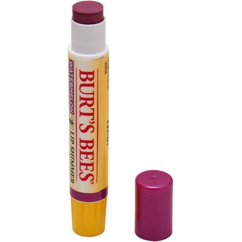 Burt's Bees Lip Shimmer - 100% Natural Moisturizer in Watermelon | 0.09 Oz for Soft, Hydrated Lips