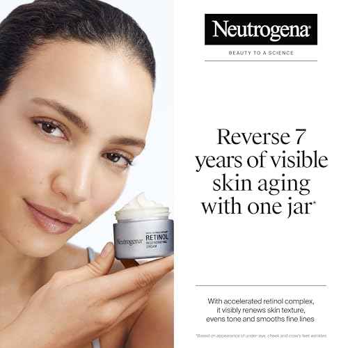 Neutrogena Rapid Wrinkle Repair Retinol Face Moisturizer, Anti-Aging Face Cream with Retinol & Hyaluronic Acid, 1.7 oz + Trial Size Hydro Boost Facial Cleanser, 0.5 fl. oz