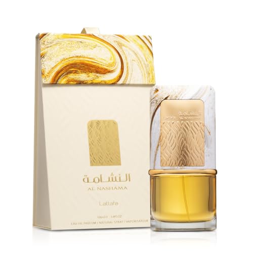 Lattafa Al Nashama – Spicy, Fruity, Woody, Amber – Eau de Parfum Spray Long-Lasting Fragrance for Unisex, 3.4 Ounce / 100 ml