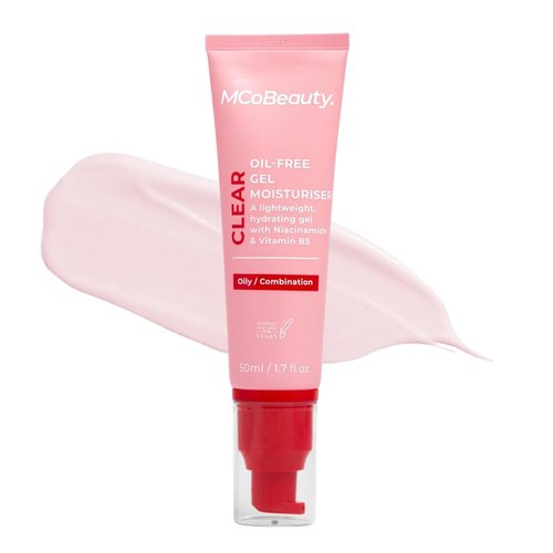 MCoBeauty - Oil-Free Gel Face Moisturizer - Lightweight Hydration for Shine-Free Skin | Vegan & Cruelty-Free