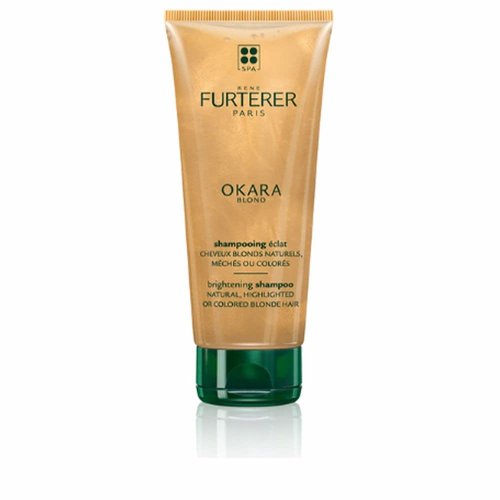 René Furterer OKARA BLONDE Brightening Shampoo - Gentle Formula for Natural & Highlighted Blonde Hair - 6.7 fl. oz.