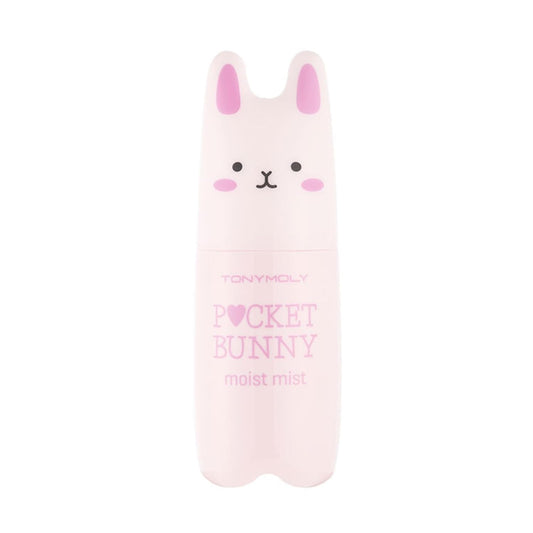 TONYMOLY Bunny Beauty Essentials - Pocket Bunny Facial Mist & Petit Bunny Lip Gloss Set | Juicy Peach & Strawberry