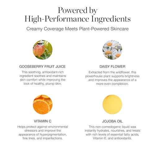 Ogee Complexion Perfecting Liquid Foundation - Lightweight Tinted Moisturizer For Face (Linden 1.25N - Light Beige, Neutral Undertone) - with Vitamin C & Jojoba Oil - Certified Organic & Made in USA