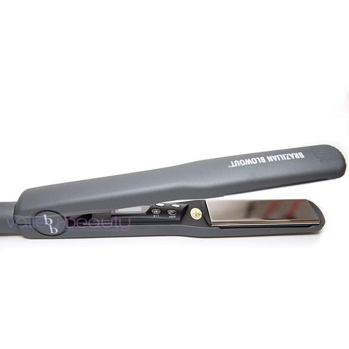 Prodigital Titanium Flat Iron - 1 1/4 Inch Brazilian Blowout Styling Tool for Sleek Hair