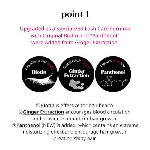 ETUDE My Lash Serum, Eyelash Strengthening Formula with Biotin, Ginger extract for Lash health and growth, Mascara Essence, Mascara Serum, Vegan Certified, Korean Makeup (0.3 Fl Oz)