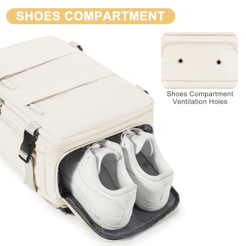 coofay Large Carry On Backpack Flight Approved Personal Item Travel Backpack For Women Airline Approved Waterproof Sports Luggage Backpack Casual Daypack Small Hiking Backpack Purple Backpack