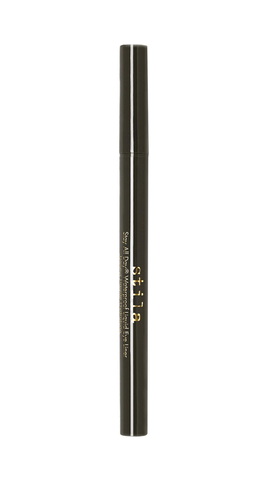 stila Waterproof Liquid Eye Liner, Stay All Day Makeup with Fine Brush Tip Lasting Satin Finish, Smudge-Proof & Transfer-Resistant