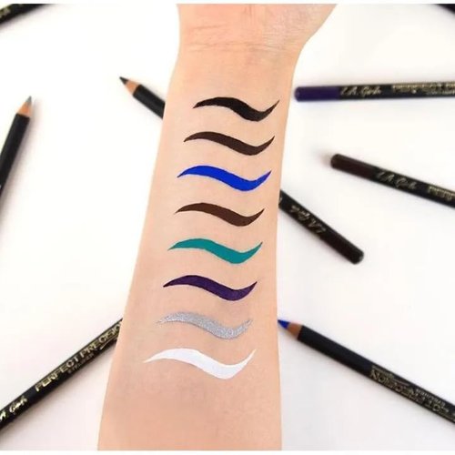 L.A. Girl Perfect Precision Eyeliner - Intense Black Color for Flawless Definition | GP701