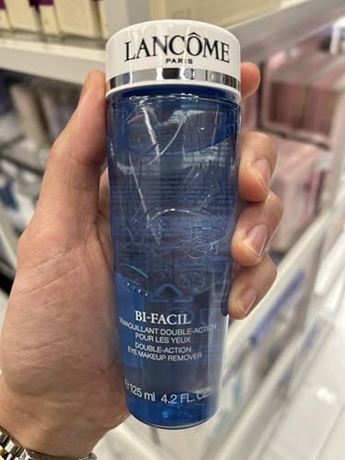 Lancôme Bi-Facil Double Action Eye Makeup Remover | Waterproof Makeup Remover for All Skin Types & Sensitive Eyes | Gentle, Non-Greasy Formula with Bi-Phase Technology | 4.2 Fl Oz