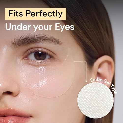 Abib Collagen Eye Patch Jericho Rose Jelly 60 Patches, Korean Under Eye Patches for Puffy Eyes and Dark Circles, Anti-Wrinkle, Collagen, Caffeine, Niacinamide, Ceramide, Antioxidant, Skin Care