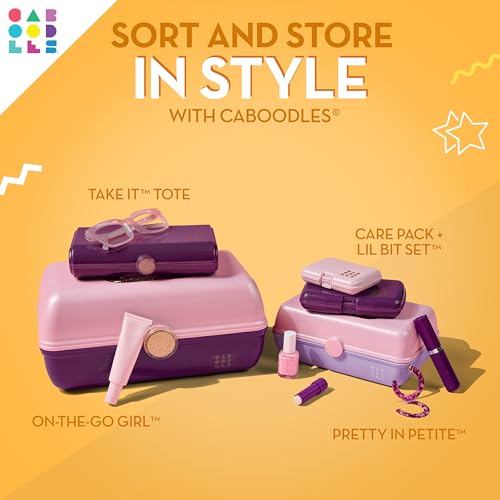 Caboodles Women's Makeup Case, Mustard