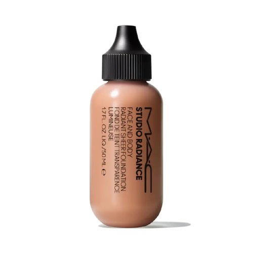 M.A.C Studio Radiance Foundation - Radiant Sheer Finish for Face & Body | W3, 50ml