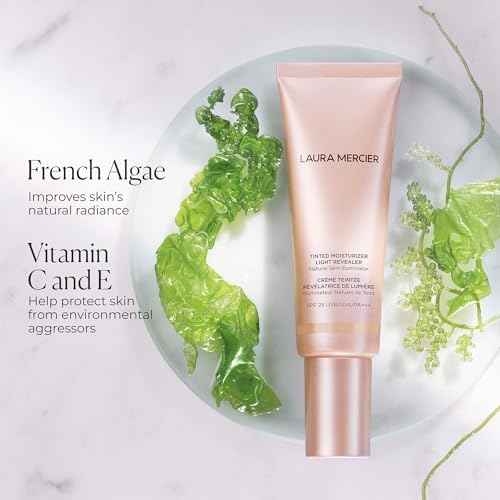 Laura Mercier Tinted Moisturizer Light Revealer Natural Skin Illuminator with SPF 25: All Day Hydration, Ultra-Sheer Coverage, Luminous & Radiant Finish, Skin Tint