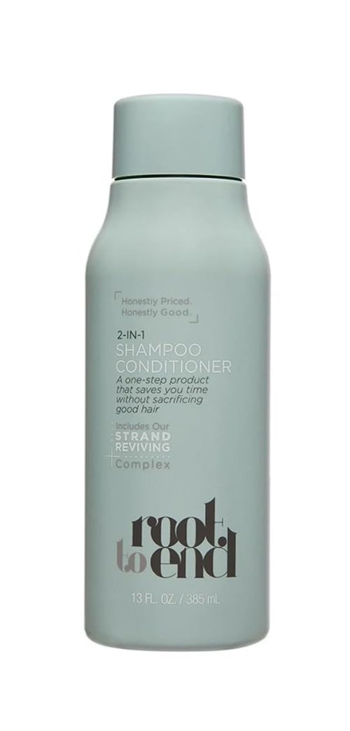 Root to End 2-in-1 Shampoo & Conditioner - Nourishing Formula for Healthy Hair