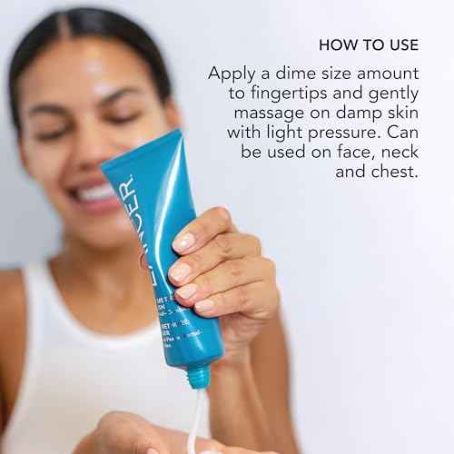 Lancer Skincare The Method: Polish Facial Exfoliator, Daily Exfoliating Face Scrub with Natural Minerals, Normal Combination Skin, 4.2 Fluid Ounces