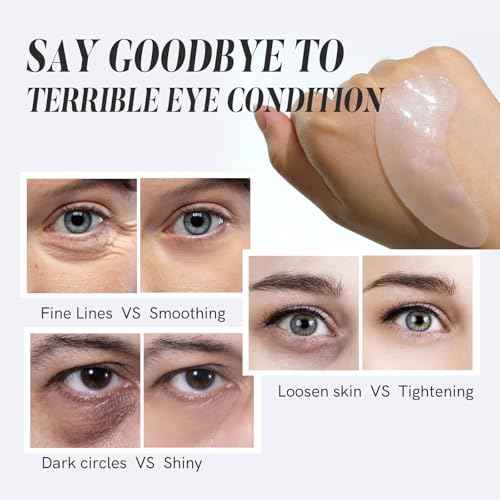 Under Eye Patches with Collagen and Peptide Eye Mask for Dark Circles and Puffiness,Face Mask Skin Care Products 30 Pairs
