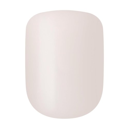 KISS imPRESS Press-On Nails - No Glue, Point Pink Color, Short Squoval Shape, 30 Nails Included