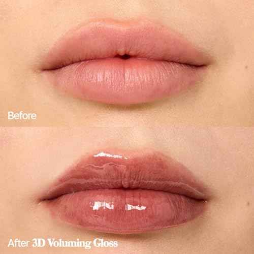 fwee 3D Voluming Gloss 70% (Rich) | High Shine, Non-Sticky Lip Gloss for Makeup | Long-Lasting, Moisturizing Gel Formula ? Cherry Cola 70% | 30% & 70% Pigment Options | 5.3g