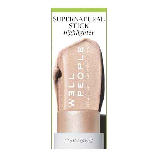 Well People Supernatural Stick Highlighter, Highlight Stick For Hydrated, Dewy Skin, Use On Lips, Cheeks & Eyelids, Vegan & Cruelty-free, Universal Glow
