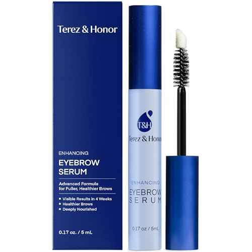 Eyebrow Growth Serum - Natural Eyebrow Serum and Enhancer for Thicker Brows and Grow Bows Faster, Longer, Fuller - 5mL