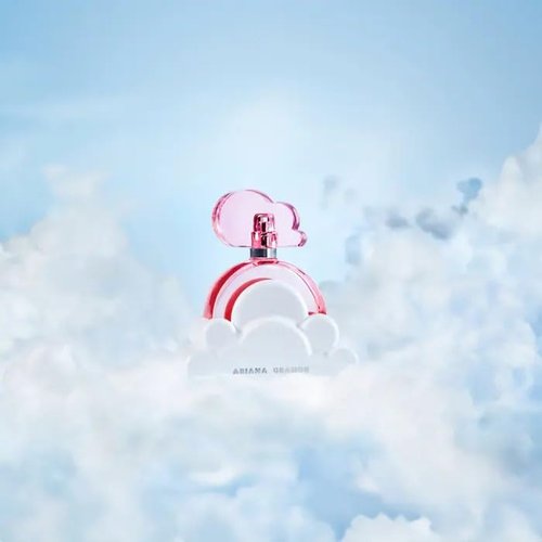 Ariana Grande Cloud Pink Eau de Parfum – Long Lasting Fragrance with Dragon Fruit, Vanilla Orchid, and Amber Woods – Gourmand Musk Women’s Perfume – Travel Size – 0.33 Fl Oz