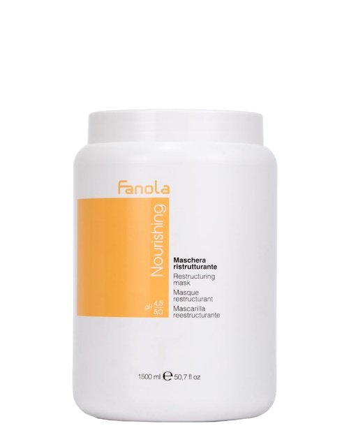 Fanola Deep Conditioning Hair Mask - Hydrating Treatment with Milk Proteins for Damaged Hair | 50.7 Fl Oz