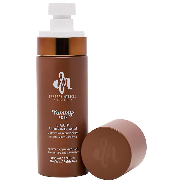 Yummy Skin Liquid Blurring Balm - Mattifying Setting Spray with Niacinamide | Vegan, 3.3 oz