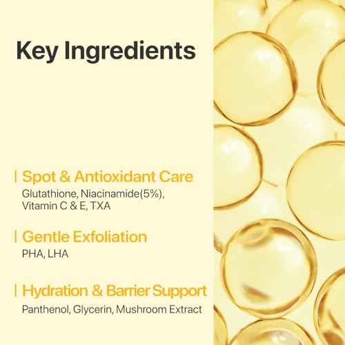 numbuzin No.5 Toner Pads | Vitamin-Niacinamide Concentrated Pad | Double-Sided | Glutathione, Niacinamide, PHA & LHA | Exfoliation, Hyperpigmentation Care | 70 Pads/180 ml