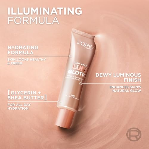L’Oréal Paris True Match Lumi Glotion Medium and Deep Bundle, Highlighter and Bronzer For Radiant Glow, Pack of 2