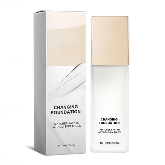Skiennix Color Changing Foundation - Lightweight Liquid Concealer for Mature Skin | Suitable for All Skin Types (1 pcs)