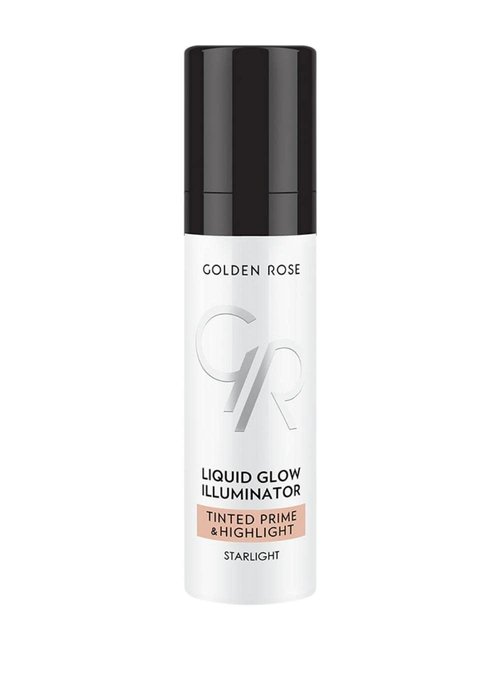 GOLDEN ROSE Liquid Glow Illuminator Tinted Prime & Highlight STARLIGHT 30ml