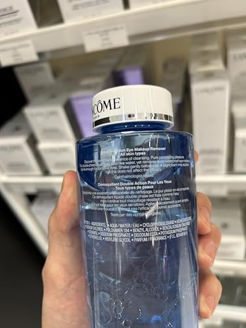 Lancôme Bi-Facil Double Action Eye Makeup Remover | Waterproof Makeup Remover for All Skin Types & Sensitive Eyes | Gentle, Non-Greasy Formula with Bi-Phase Technology | 4.2 Fl Oz