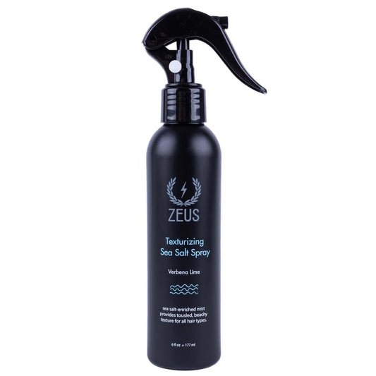 ZEUS Texturizing Sea Salt Hair Spray - Professional Volumizing Mist for Beachy Hair & Beard - Lightweight Hold, Matte Finish