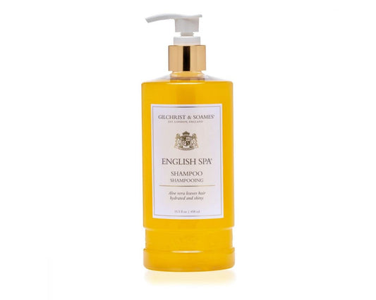 Gilchrist & Soames English Spa Shampoo - 15.5oz - Citrus and Herbal Notes, All Hair Types, Zero Parabens, Sulfates, and Phthalates
