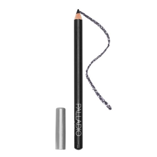 Palladio Wooden Eyeliner Pencil - Easy Application, Long-Lasting Rich Pigment | Black