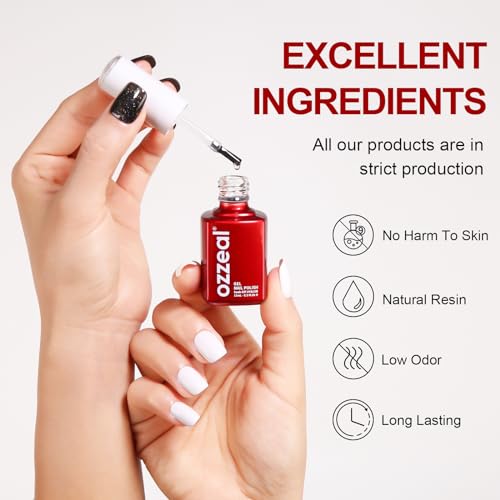 Neon Gel Polish, 0.5 Fl Oz Neon Strawberry Red Gel Nail Polish Spring Summer Soak off LED UV Art Starter Manicure Salon DIY Design